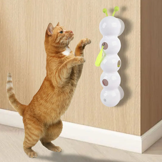 The Motion Activated Caterpillar Cat Toy As Seen On Your Fav Social Media Platforms!