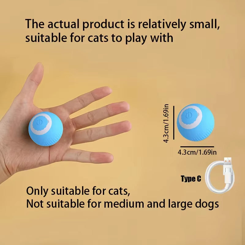 The Viral Automatic Smart Rolling Ball for Cats and Dogs!