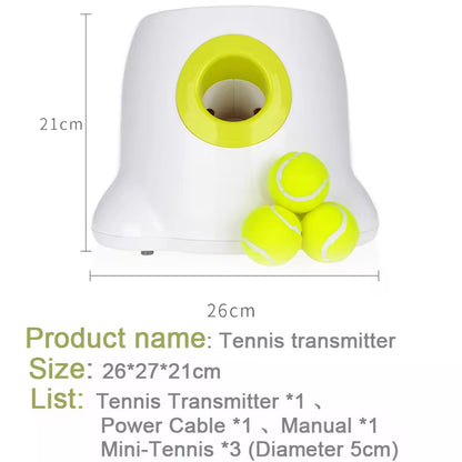 Automatic Tennis Ball Launcher Dog Toy!