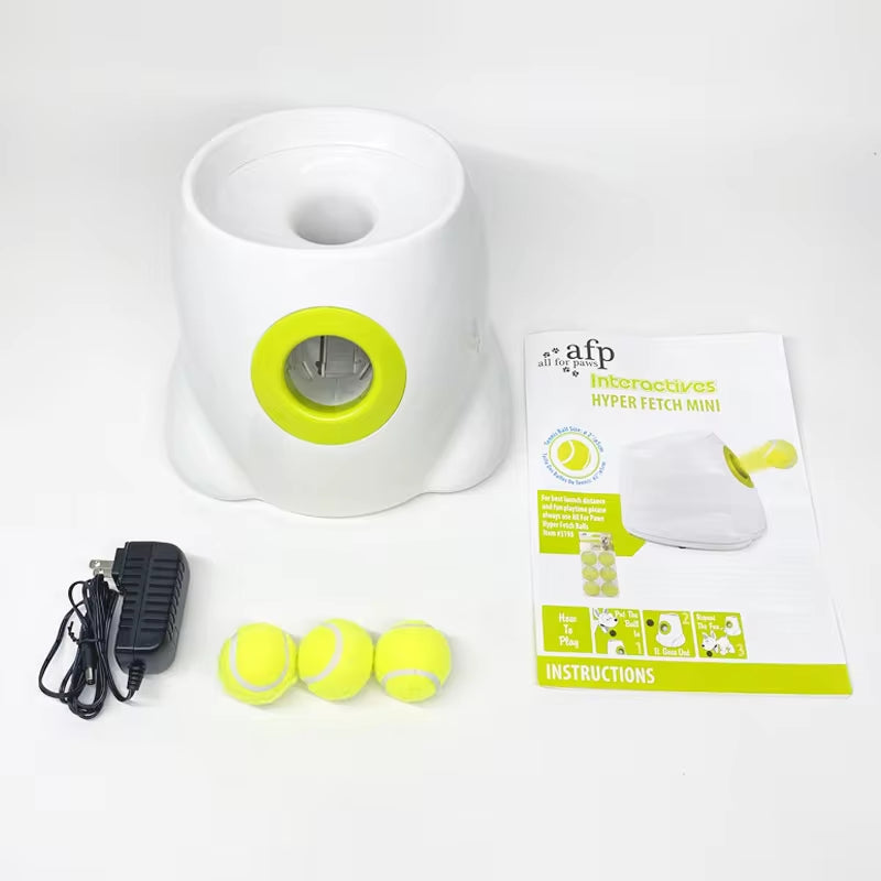 Automatic Tennis Ball Launcher Dog Toy!